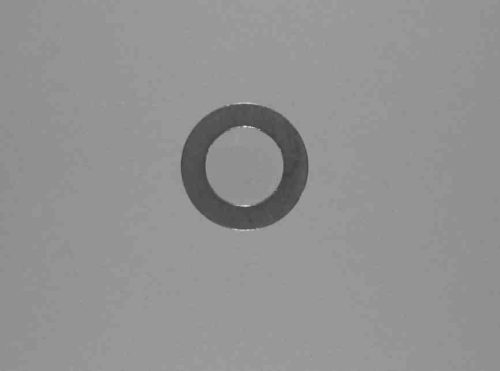 Réz alátét, 6 mm belső átmérő, 12 mm külső átmérő, 1 mm vastagság, 50 db/csomag