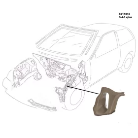   Doblemez első javító - alsó, hátsó, bal sarok - 6811845