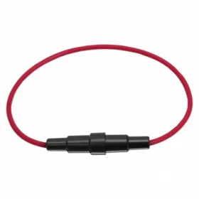   Lengő biztosíték foglalat, csavaros, 5 x 20 mm-es biztosítékhoz (05263)