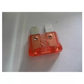 10A piros késes biztosíték, 100 darabos csomag (T15050)