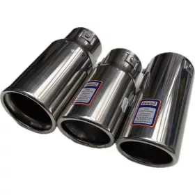   Kipufogóvég 80mm / 76mm külső átmérő 60mm csőre kerek par206 és ferde par207