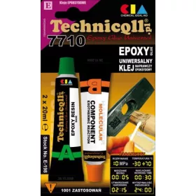   7710 Technicqll kétkomponensű extra erős epoxi ragasztó 2x20 ml