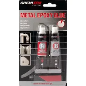 Chemistik Metal Epoxy 5 perces fémragasztó 2x20 g