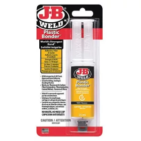   J-B Weld 50133 Plastic Bonder kétkomponensű műanyag ragasztó