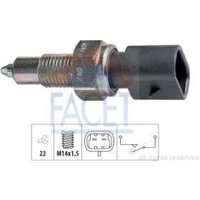   Tolatókapcsoló – FACET 7.6038 - (Fiat, Innocenti, Lancia)