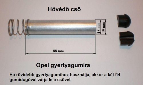 Gyújtókábel hővédőcső, kompatibilis Opel modellekkel