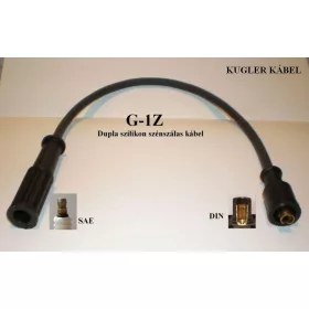 Gyújtókábel - univerzális - szilikon - G-1Z - 30 cm