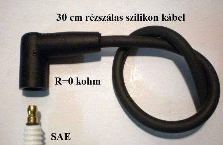 MS-2 szerelt gyújtókábel, 50 cm