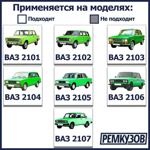 Alváznyúlvány – jobb hátsó – 2101-5101132 – Lada 