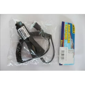  Szivargyújtós telefontöltő, micro USB csatlakozóval, 12/24V