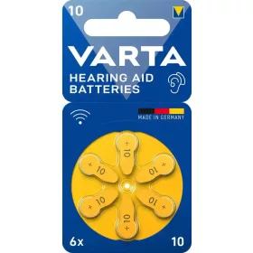 Varta Rayovac 10 hallókészülék elem – 6 db/bliszter