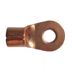 Kábelvég vörösréz – 10x50 – 10db/csomag – 002371