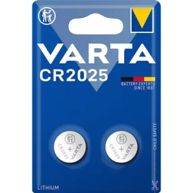 VARTA CR2025 lítium gombelem, 3V, 2 db/csomag