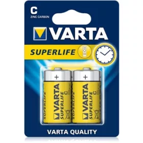 VARTA Superlife C (Baby) szén-cink elem, 1,5V, 2 db/csomag