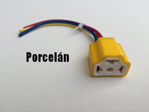 Izzófoglalat fényszóró – H4 – vezetékkel – porcelán