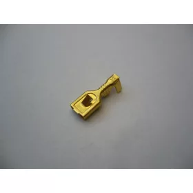   Csúszósaru hüvely füles, kábelvég (anya) 4,8 mm, 100 db/csomag