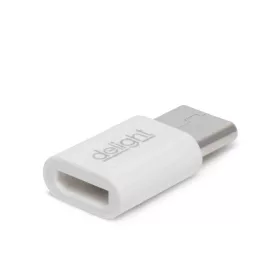 Delight MicroUSB anya – USB Type-C apa adapter (55448C)