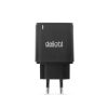Delight 1 USB-s hálózati adapter, fekete (55045-1BK)