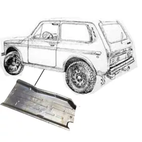   LADA – Fenékjavító egész bal oldal – 1.6 / 1.7 – Niva