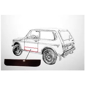 LADA – Ajtóborítás alja bal Niva