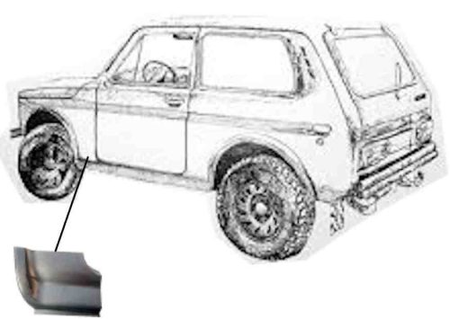 LADA – Sárvédő első, sarok bal Niva
