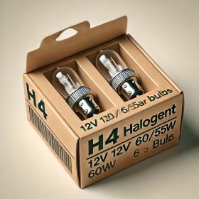 H4 12V izzókészlet papírdobozban