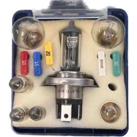 24V H4 izzókészlet műanyag dobozban