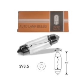 Izzó – Szofita – 12V, 5W – SV8.5 – 36 mm