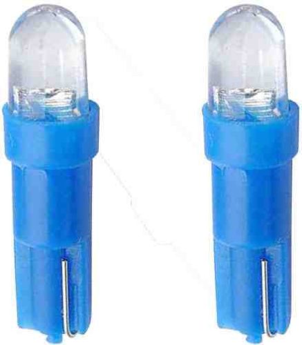 Jacky 78077 12V 1.2W kék üveg LED izzó, 2 db/csomag