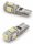 Carguard 12V T10 CANBUS LED izzó, 3W, 2 db