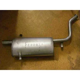 Hátsó kipufogódob Wartburg 1.3 modellekhez (28.002)