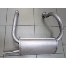 Kipufogódob (új típus) 01.007 Fiat 126 modellekhez