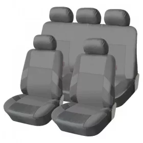   Üléshuzat  szürke - szürke univerzális szivacs betétes osztható   üléshuzat     *