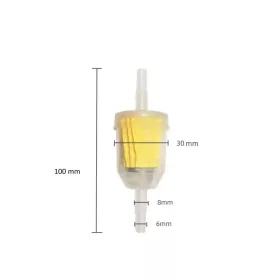 Benzinszűrő kicsi 100 mm – mágneses