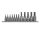 Kulcskészlet torx 6 ágú 12db-os YT-04331