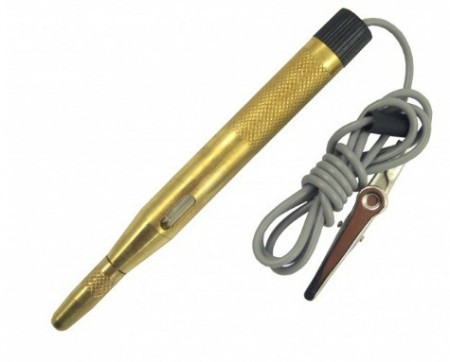 Próbalámpa fém, 110 mm, 6–12–24 V – 65270