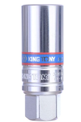 36B018 Gyertya Dugókulcs 3/8" 18mm 12* Gumis - King Tony