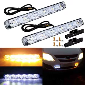   Nappali menetfény DRL-006 6 LED futófényes index funkcióval – A15467-1