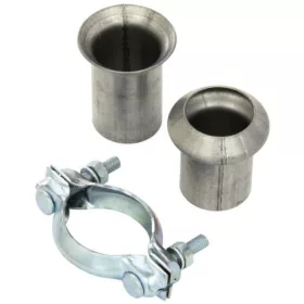   008-946 Kipufogó csőcsatlakozó készlet – 46 mm, kúpos-tölcséres, bilincses (kompatibilitás: lásd a leírásban!)