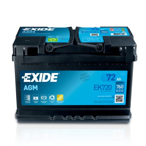 Akkumulátor 72Ah/760A J+ – EK720