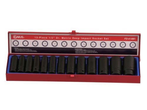Td-413m légkulcsfej készlet 1/2" 13db 10-30mm hosszú