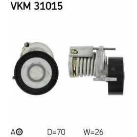   Feszítőgörgő – VKM 31015 – automatikus feszítésű kivitel (AUDI, Seat, Skoda, Volkswagen)