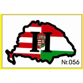 H nagy Magyarország címeres műgyantás – 056