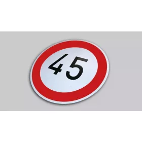 Sebességhatároló matrica 45km/h – 561