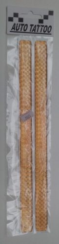 Fényvisszaverőcsík – műgyantás – sárga – nagy
