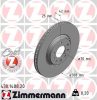 Első féktárcsa – Zimmermann 430.1488.20 (Opel, Saab)