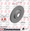 Első féktárcsa – Zimmermann 100.3300.20 (Audi, Seat, Skoda, Volkswagen)