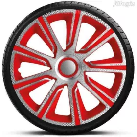   Dísztárcsa – 15" – Veron Carbon Silver Red – 108/201 – J-15