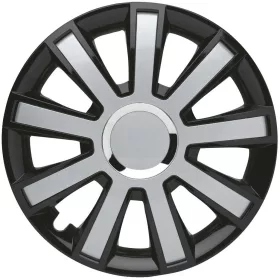   Dísztárcsa – 14" – FLASH 108385 – fekete+ezüst – 1 db