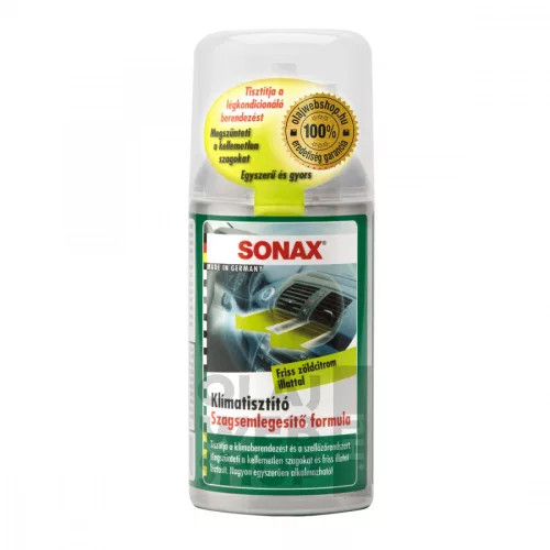 Sonax klímatiszt.spray green-lemon 100ml      vegyiáru